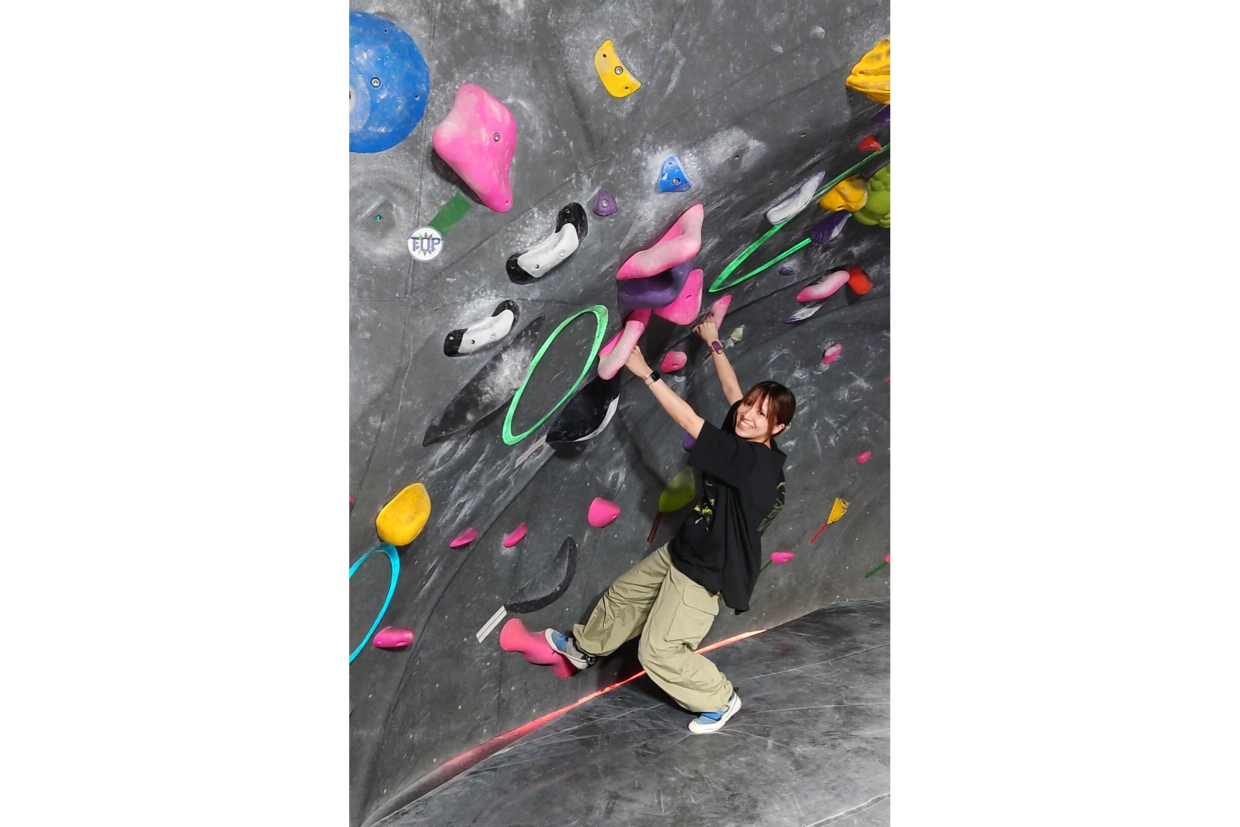 社内部活（ボルダリング）